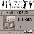 Cover-Bild zum Titel 'Glossen 8' von 'Karl Kraus'