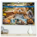 Abenteuer eines Taddybären (hochwertiger Premium Wandkalender 2025 DIN A2 quer), Kunstdruck in Hochglanz - Steffen Gierok-Latniak