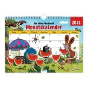 Cover-Bild zum Titel 'Trötsch Der kleine Maulwurf Monatsterminer Monatskalender 2026' von ''