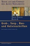 Cover-Bild zum Titel 'Grab-, Sarg-, Bau- und Votivinschriften' von ''