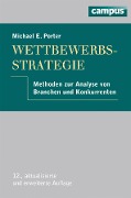 Cover-Bild zum Titel 'Wettbewerbsstrategie' von 'Michael E. Porter'