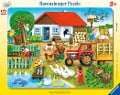 Was gehört wohin. Puzzle mit 15 Teilen - 