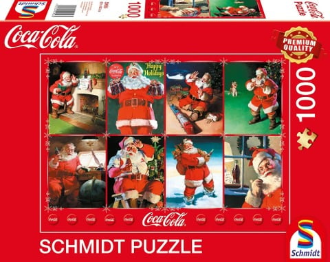 Coca Cola - Santa Claus. 1.000 Teile - 