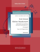 Kleines Hauskonzert Band 12, Streicherstimmensatz. - Erich Schmid