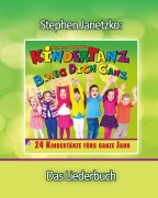 Cover-Bild zum Titel 'KINDERTANZ - beweg dich ganz! 24 Kindertänze fürs ganze Jahr' von 'Stephen Janetzko'
