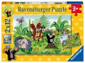 Ravensburger Kinderpuzzle - 05090 Gartenparty mit Freunden - Puzzle für Kinder ab 3 Jahren, mit 2x12 Teilen - 