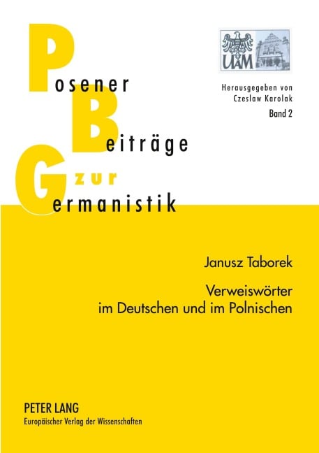 Verweiswörter im Deutschen und im Polnischen - Janusz Taborek