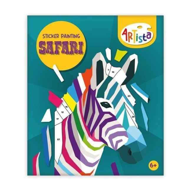 Sticker Painting Buch Safari (MQ3) - 
