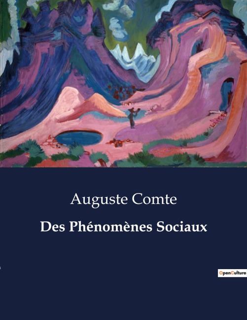 Des Phénomènes Sociaux - Auguste Comte