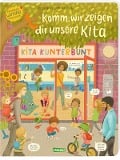 Cover-Bild zum Titel 'Komm, wir zeigen dir unsere Kita (Constanze von Kitzings Wimmelgeschichten 1)' von 'Constanze von Kitzing'