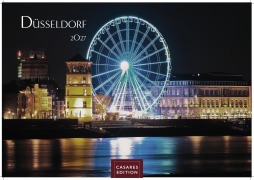 Cover-Bild zum Titel 'Düsseldorf Kalender 2027 - Wandkalender | Fotokalender Deutschland 50x35cm - 12 großformatige Fotomotive in Top-Qualität der Rheinmetropole' von ''