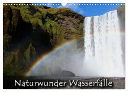 Cover-Bild zum Titel 'Naturwunder Wasserfälle (Wandkalender 2026 DIN A3 quer), CALVENDO Monatskalender' von 'Christina Hein'