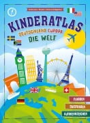 Cover-Bild zum Titel 'Kinderatlas Deutschland, Europa, die Welt' von 'Schwager & Steinlein Verlag'