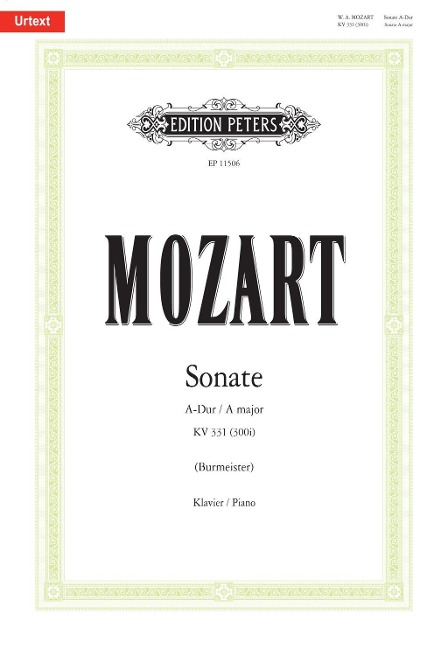 Sonate A-Dur KV 331 (300i) - Wolfgang Amadeus Mozart