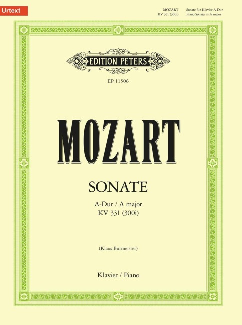 Sonate A-Dur KV 331 (300i) - Wolfgang Amadeus Mozart