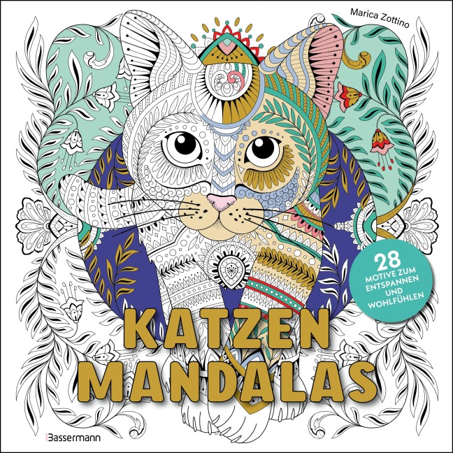 Katzen-Mandalas - 28 Motive zum Entspannen und Wohlfühlen - 