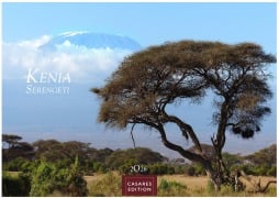 Cover-Bild zum Titel 'Kenia & Serengheti Kalender 2026 - Wandkalender | Fotokalender Afrika 24x35cm - Wunderschöne Tierkalender- und Naturschutzfotos.' von ''