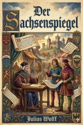 Cover-Bild zum Titel 'Der Sachsenspiegel: Eine Geschichte aus der Hohenstaufenzeit' von 'Julius Wolff'