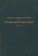 Cover-Bild zum Titel 'Leitfaden zum Berechnen und Entwerfen von Läftungs- und Heizungs-Anlagen' von 'H. Rietschel, K. Brabbée'