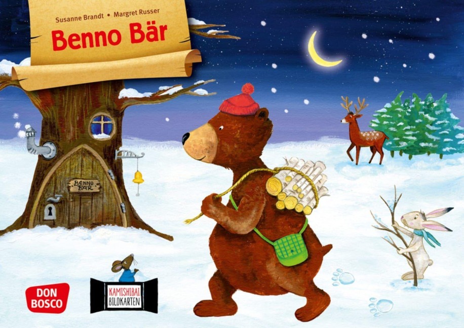 Benno Bär. Kamishibai Bildkartenset. - Susanne Brandt