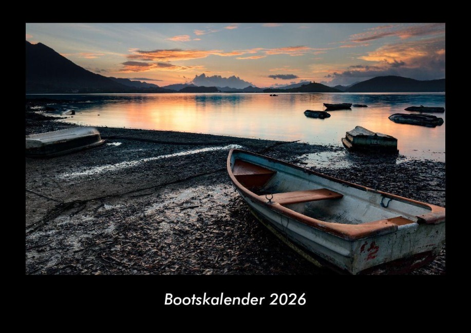 Bootskalender 2026 Fotokalender DIN A3 - Tobias Becker