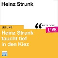 Cover-Bild zum Titel 'Heinz Strunk taucht tief in den Kiez' von 'Heinz Strunk'