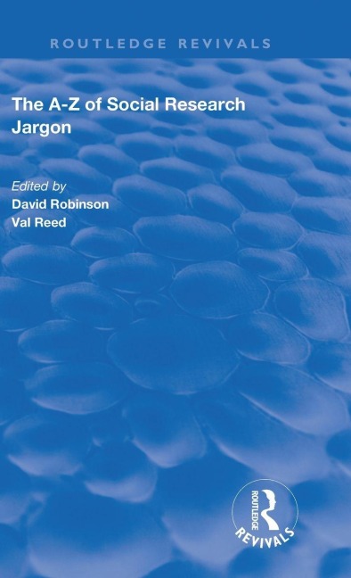 The A-Z of Social Research Jargon - David Robinson, Val Reed