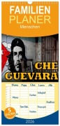 Cover-Bild zum Titel 'Familienplaner 2026 - CHE GUEVARA mit 5 Spalten (Wandkalender, 21 x 45 cm) CALVENDO' von 'Henning von Löwis of Menar'