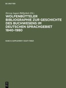 Cover-Bild zum Titel 'Supplement: 102471-116821' von ''