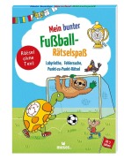 Cover-Bild zum Titel 'Mein bunter Fußball Rätselspaß' von ''