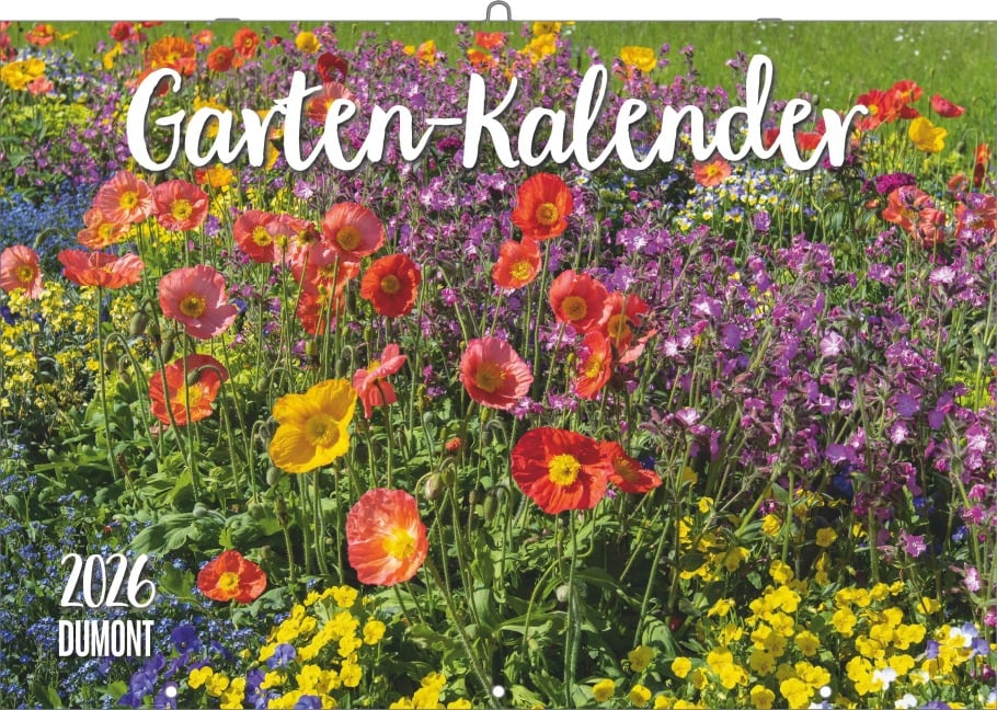 Garten-Kalender 2026 - Broschürenkalender - mit informativen Texten - mit Jahresplaner - Format 42 x 29 cm - 