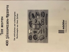 Cover-Bild zum Titel 'Die besten 400 Süssspeisen-Rezepte' von 'Henry Bebler'