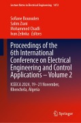 Cover-Bild zum Titel 'Proceedings of the 6th International Conference on Electrical Engineering and Control Applications - Volume 2' von ''