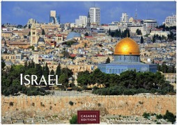 Cover-Bild zum Titel 'Israel Kalender 2027 - Wandkalender | Fotokalender Orient 35x50cm - 12 Wunderschöne Fotos Monat für Monat dieses faszinierenden Landes' von ''