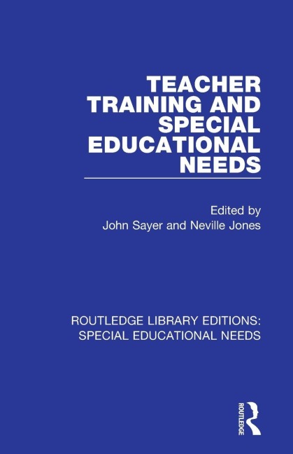 Teacher Training and Special Educational Needs - 
