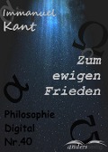 Zum ewigen Frieden - Immanuel Kant