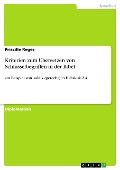 Cover-Bild zum Titel 'Kriterien zum Übersetzen von Schlüsselbegriffen in der Bibel' von 'Priscille Regez'