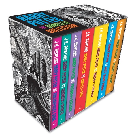 Harry Potter Boxed Set: The Complete Collection (Adult Paperback) - Joanne K. Rowling