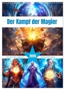 Cover-Bild zum Titel 'Der Kampf der Magier (Wandkalender 2026 DIN A3 hoch), CALVENDO Monatskalender' von 'Steffen Gierok-Latniak'