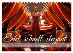Cover-Bild zum Titel 'Edel, schnell, elegant (Wandkalender 2026 DIN A3 quer), CALVENDO Monatskalender' von 'Kerstin Waurick'