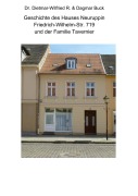 Cover-Bild zum Titel 'Geschichte des Hauses Neuruppin Friedrich-Wilhelm-Str. 719 und der Familie Tavernier' von 'Dietmar-Wilfried R. Buck, Dagmar Buck'