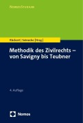 Cover-Bild zum Titel 'Methodik des Zivilrechts - von Savigny bis Teubner' von ''
