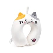 Cover-Bild zum Titel 'Relaxeazzz Lola die Katze Adoramals Plüsch Memory Foam Reisekissen' von ''