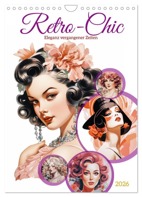 Retro Chic (Wandkalender 2026 DIN A4 hoch), CALVENDO Monatskalender - Steffen Gierok-Latniak