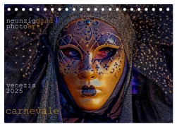 neunziggrad I photoart: venezia carnevale (Tischkalender 2025 DIN A5 quer), CALVENDO Monatskalender - Jörn Heller