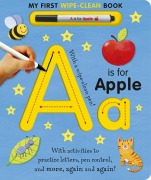 Cover-Bild zum Titel 'A is for Apple Wipe-Clean' von 'Tiger Tales'