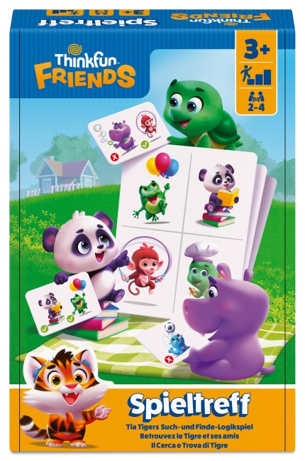 ThinkFun Friends: Spieltreff - Denkspiel ab 3 Jahre - 