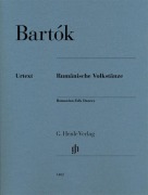 Cover-Bild zum Titel 'Rumänische Volkstänze' von 'Béla Bartók'