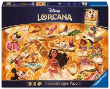 Cover-Bild zum Titel 'Erwachsenenpuzzle 1000 Teile - Disney Lorcana - Glimmers of the Realm: Amber' von ''