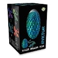 Drachenei "MagiX Dragon Egg RYKTOR", blau, Drachen 22,5 cm & Ei 8 cm - 